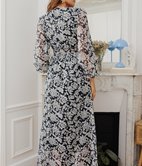 Robe longue asymétrique Tessa
