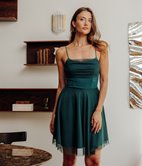 Robe Miranda drapée