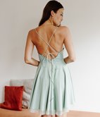 Robe Miranda drapée