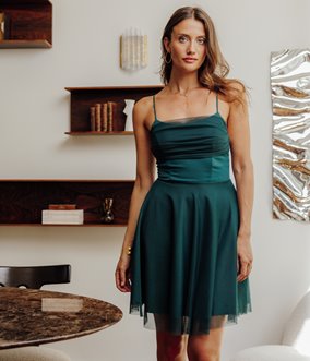 Robe Miranda drapée