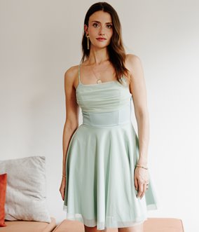 Robe Miranda drapée