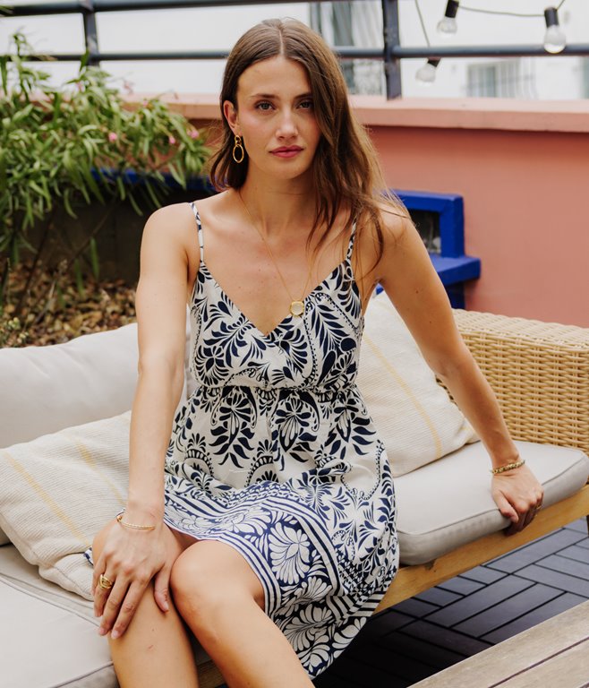 Robe Valeria à bretelles