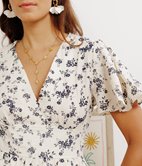 Robe Carys corset en gaze