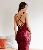 Robe longue Mylina dos nu