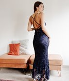 Robe longue Mylina dos nu