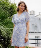 Robe Garance cache-coeur