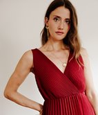 Robe longue Plissage Isis