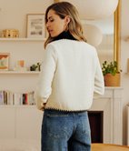 Veste courte Marine