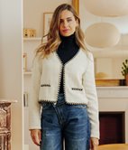 Veste courte Marine