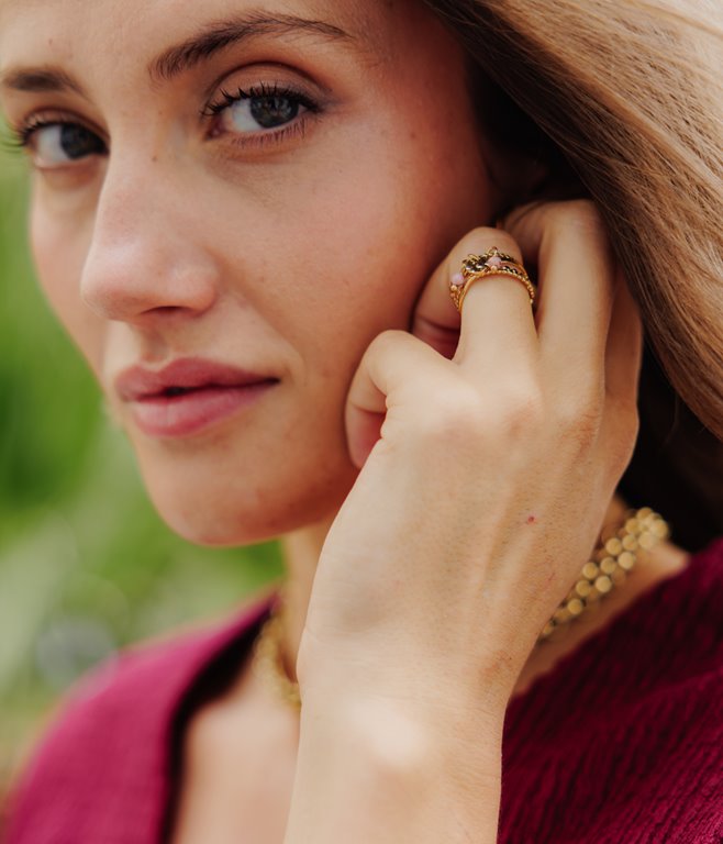 Bague en acier inoxydable Jesse