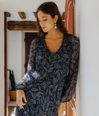 Robe plissée Julie