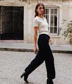 Pantalon à boucle Margaux