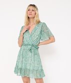 Robe cache-cœur Mayfair