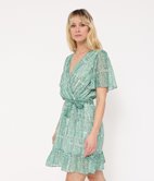 Robe cache-cœur Mayfair