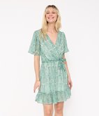 Robe cache-cœur Mayfair