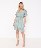 Robe cache-cœur Liora