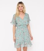 Robe cache-cœur Liora