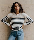 Pull marin à boutons Martin