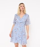 Robe cache-cœur Liora