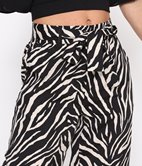 Pantalon fluide Zèbre