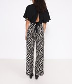 Pantalon fluide Zèbre