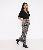 Pantalon fluide Zèbre