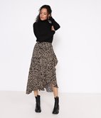 Jupe longue asymétrique Léonard