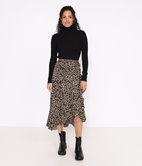 Jupe longue asymétrique Léonard