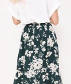 Jupe longue satinée Lulli