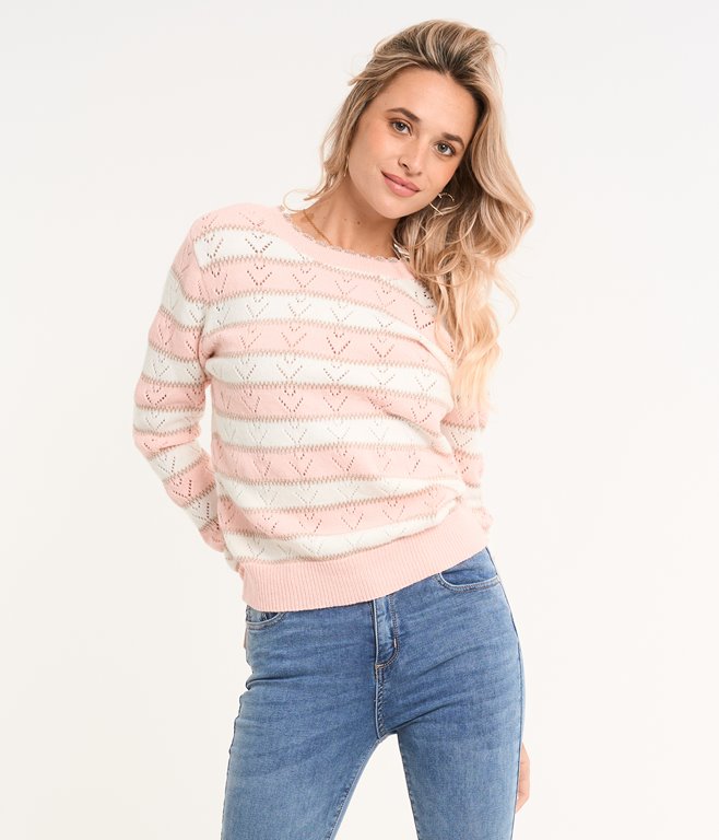 Pull rayé Elios