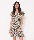 Robe cache coeur Zèbre