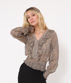 Top à volants Perla