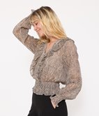 Top à volants Perla