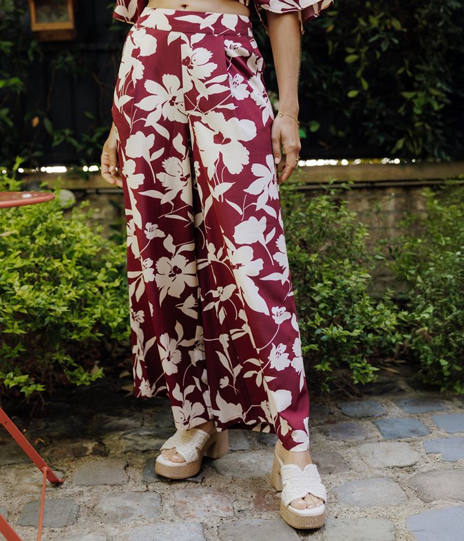 Pantalon large Ambre