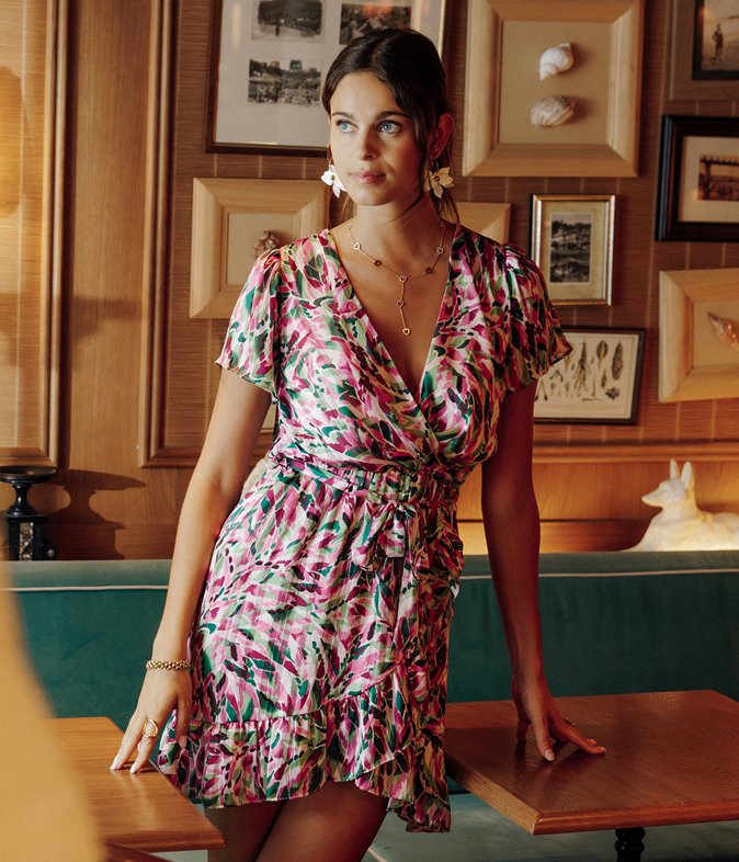 Robe Helene cache-coeur