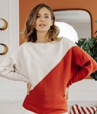 Pull Cynthia bicolore