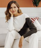 Pull Cynthia bicolore