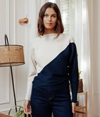 Pull Cynthia bicolore