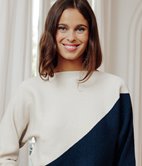 Pull Cynthia bicolore
