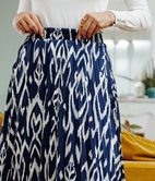 Jupe longue Aurora plissée