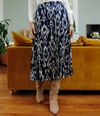 Jupe longue Aurora plissée