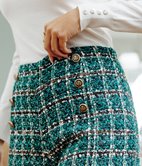 Short Elise en tweed