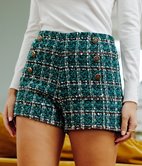 Short Elise en tweed