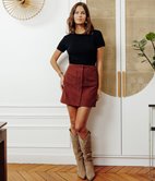 Jupe Lara en velours