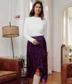 Jupe Lison asymétrique