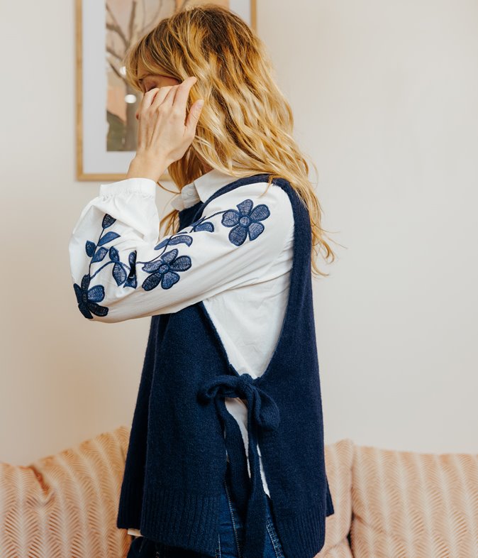 Pull Galo sans manches