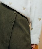 Jupe short Lara en velours