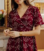 Robe Rebecca cache-coeur