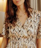 Robe Edene cache-coeur