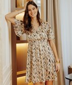 Robe Edene cache-coeur